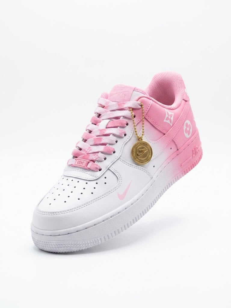 santos costom x Louis Vuitton Pink